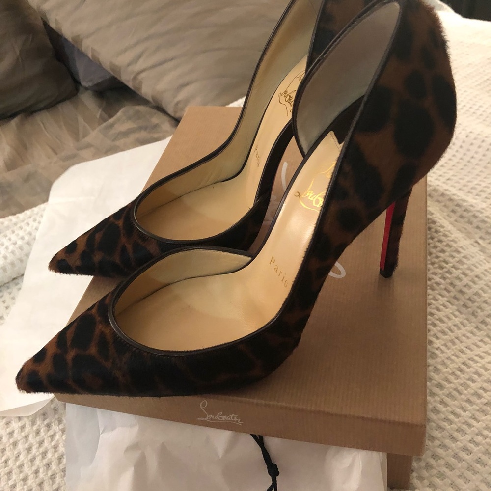 Christian Louboutin pony hair iriza pimp
